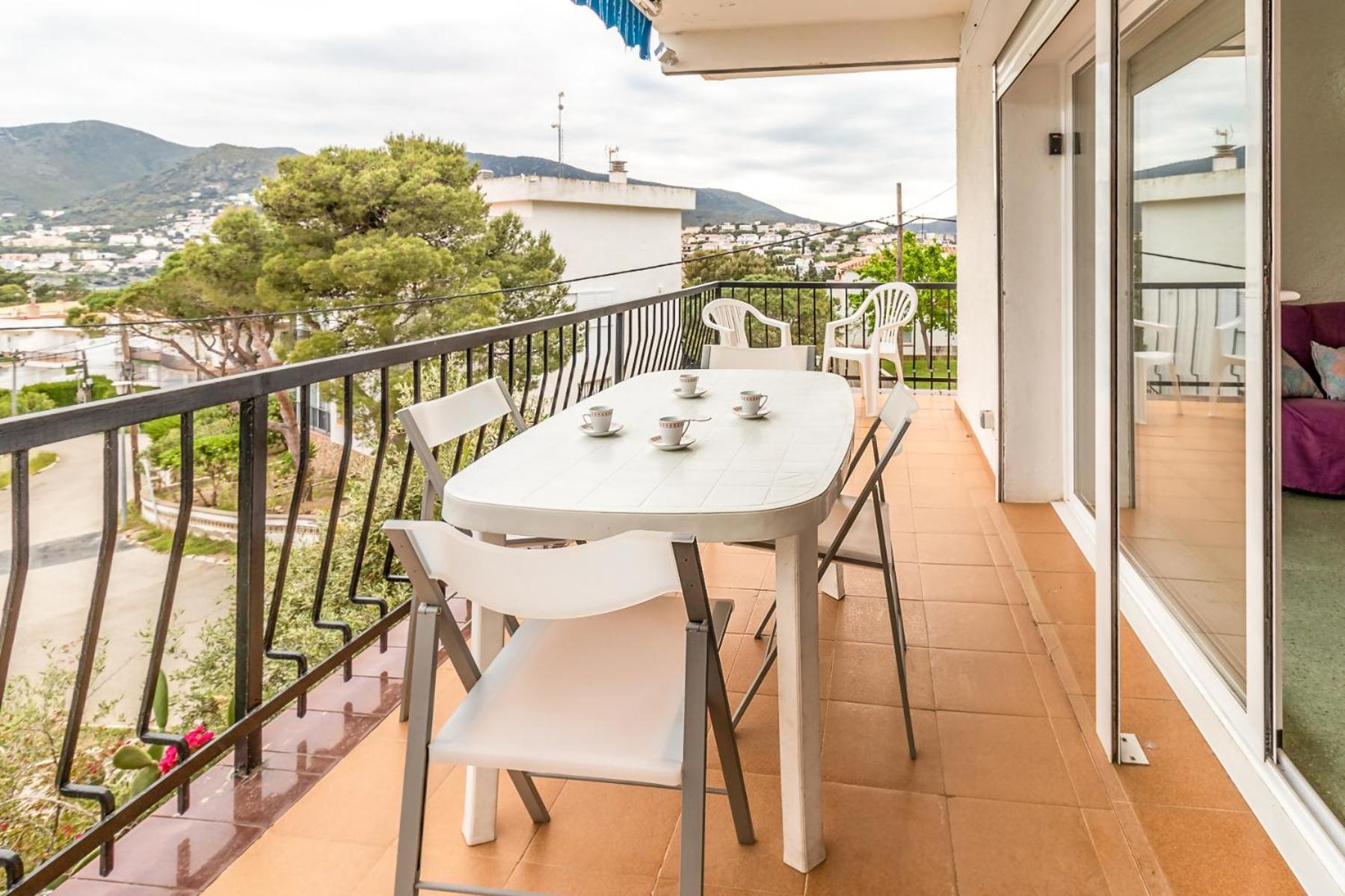 Carboneras 45 Apartamento Con Terraza Girona Eksteriør bilde
